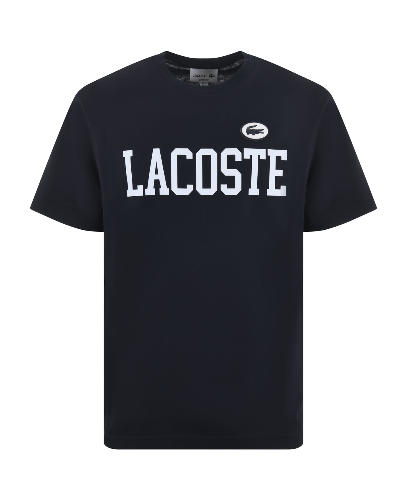 Lacoste Cotton T-shirt - Blu notte