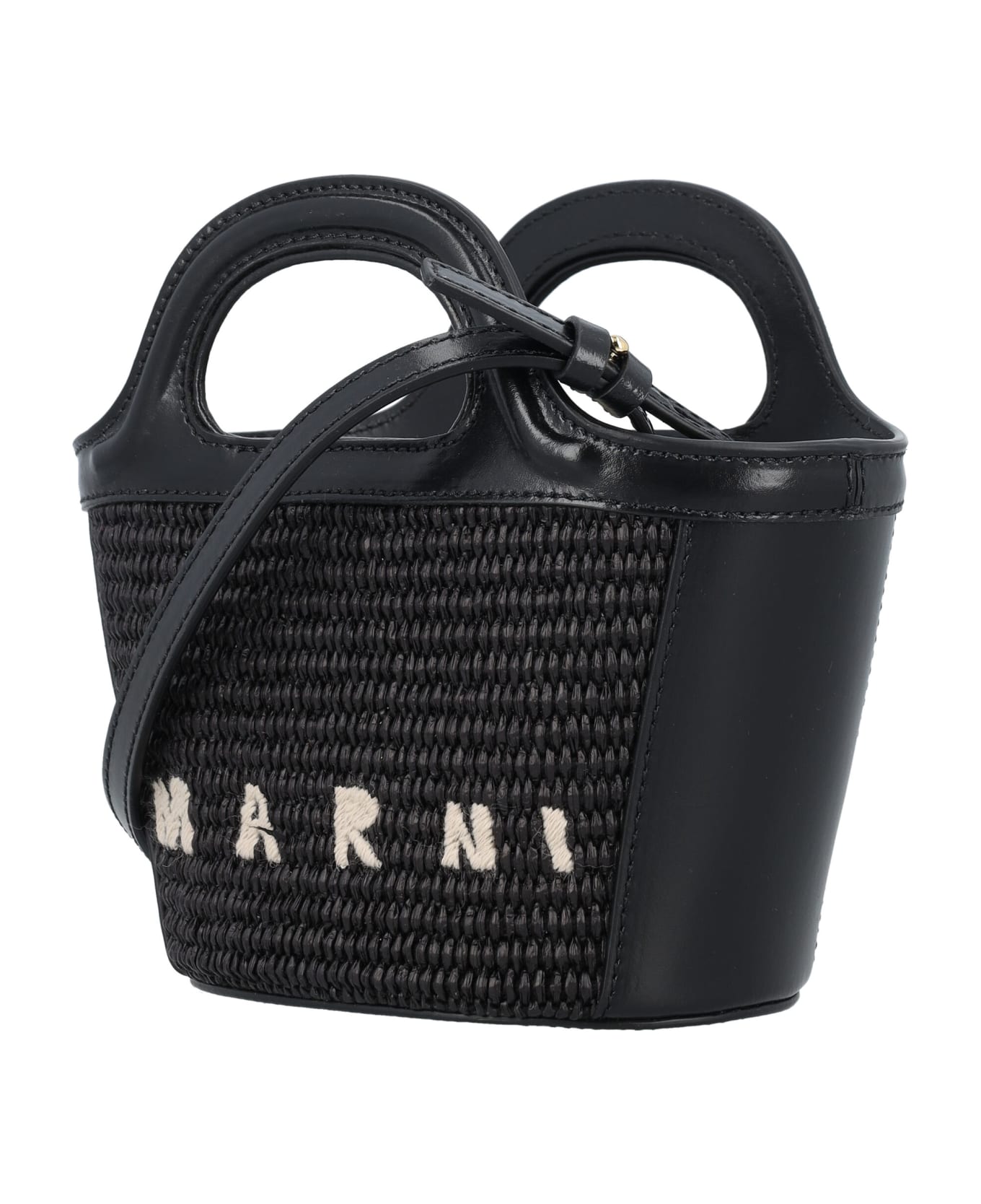 Marni Tropicalia Micro Bag - BLACK トートバッグ