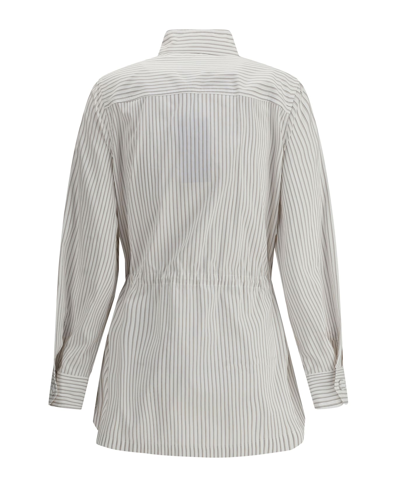 Fendi Striped Shirt Jacket