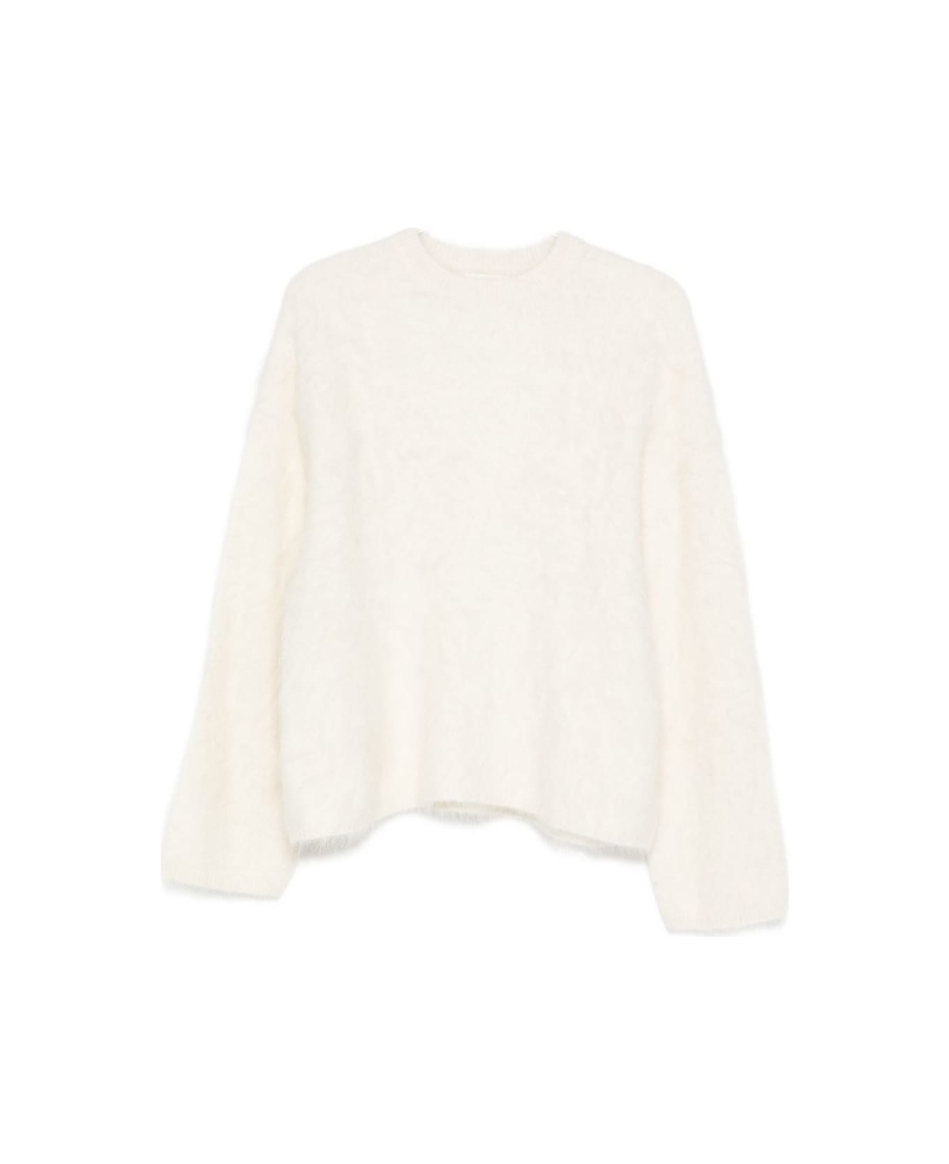 Goat Soft Goat Crewneck Sweater - White