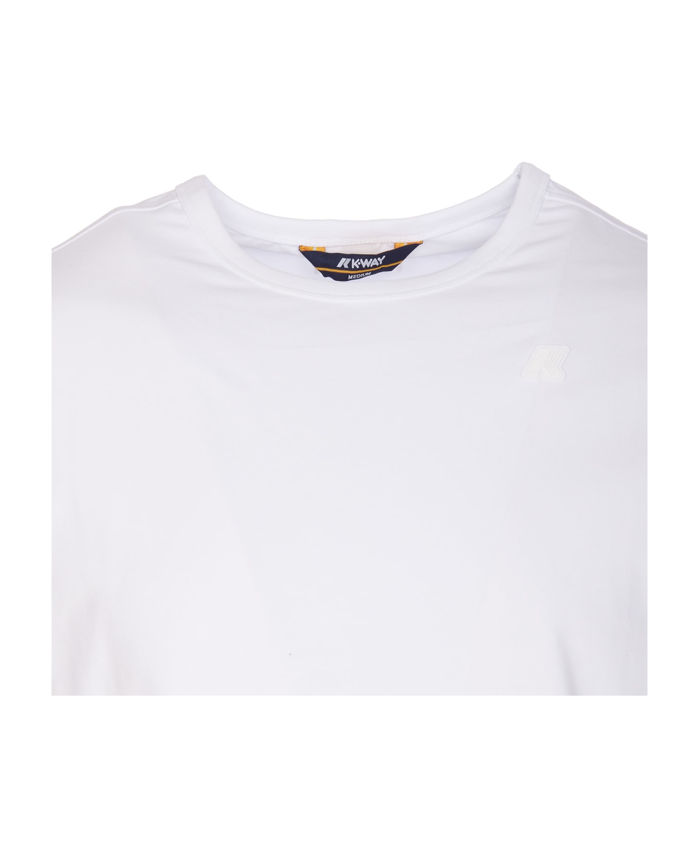 K-Way Adame Logo T-shirt - White
