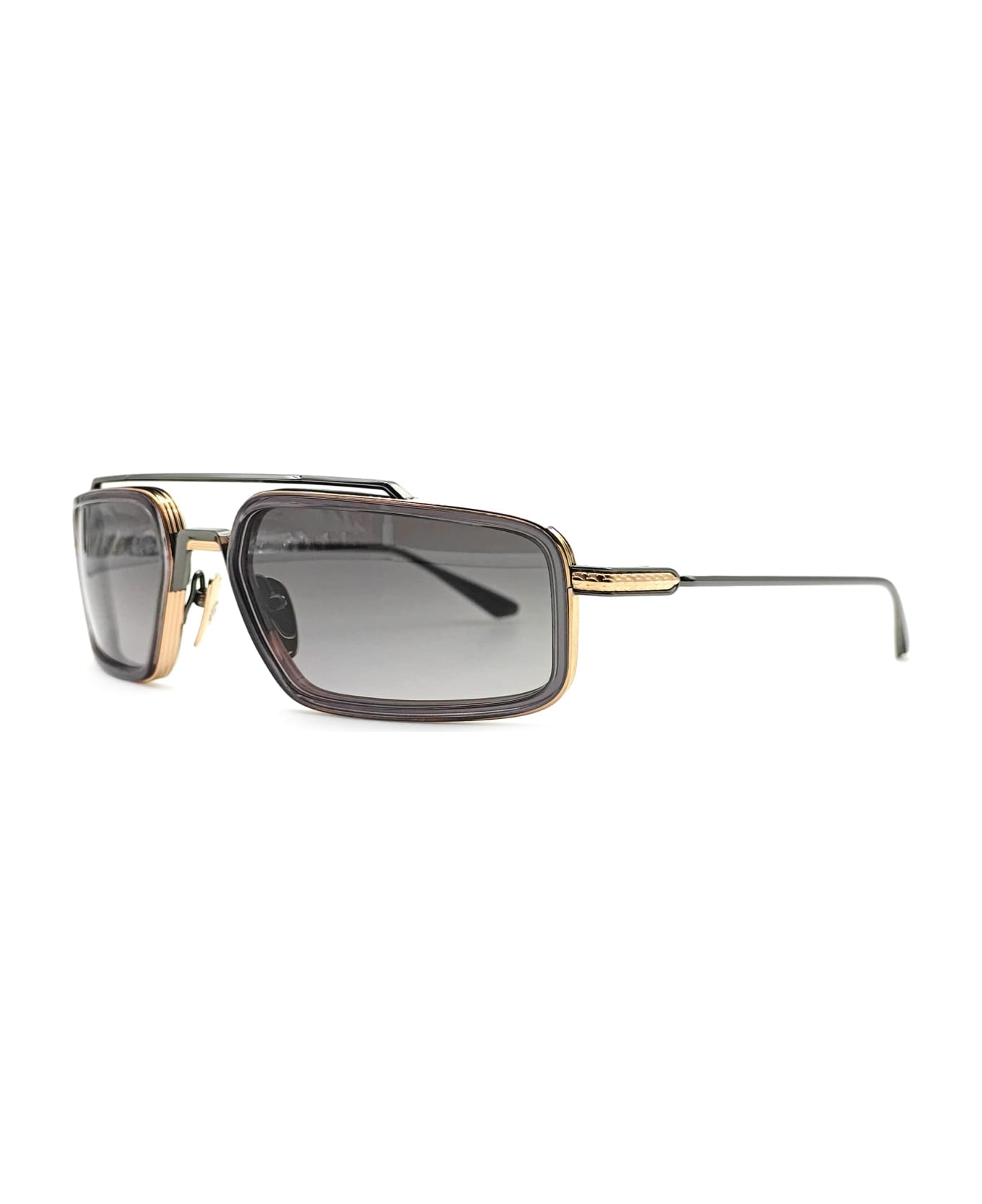 Chrome Hearts Eader - Gold Plated / Gunmetal 08YS Sunglasses - gold/grey