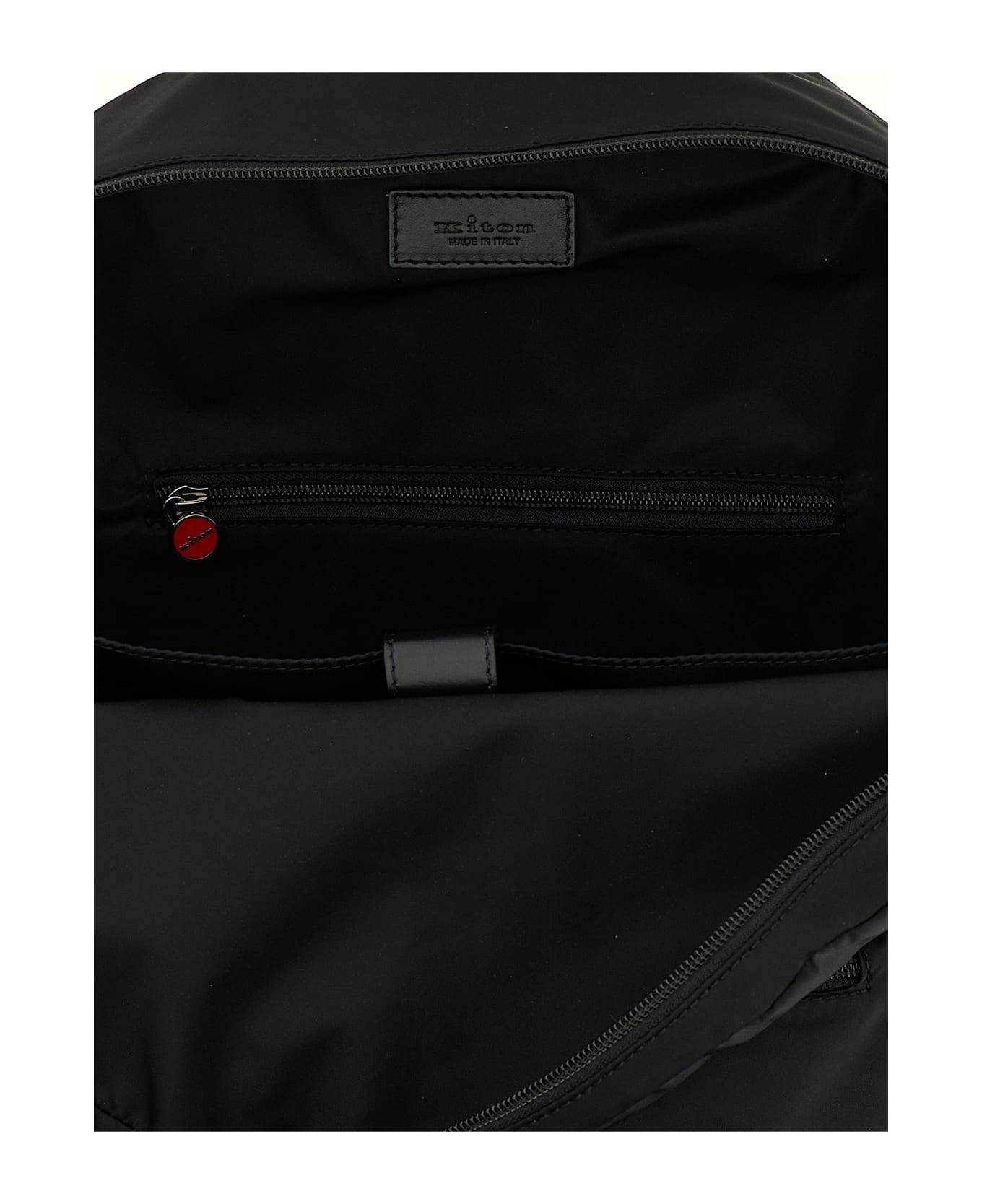 Kiton Nylon Backpack - Black  
