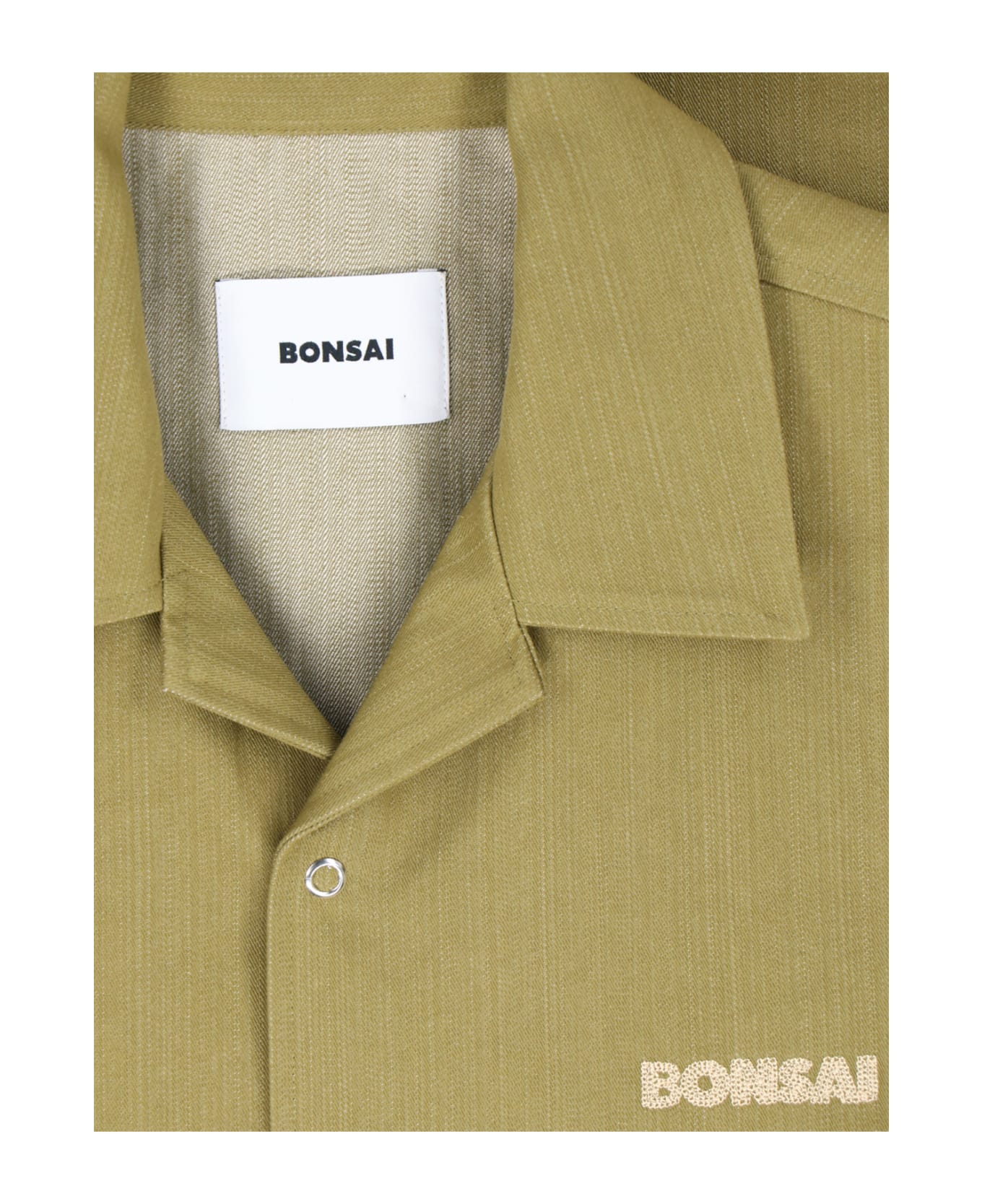 Bonsai Short-sleeved Shirt - Green シャツ