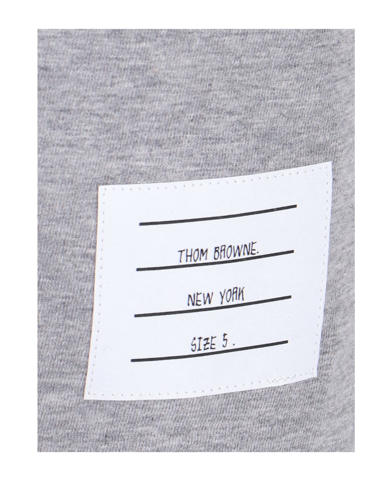 Thom Browne Logo T-shirt - Lt Grey