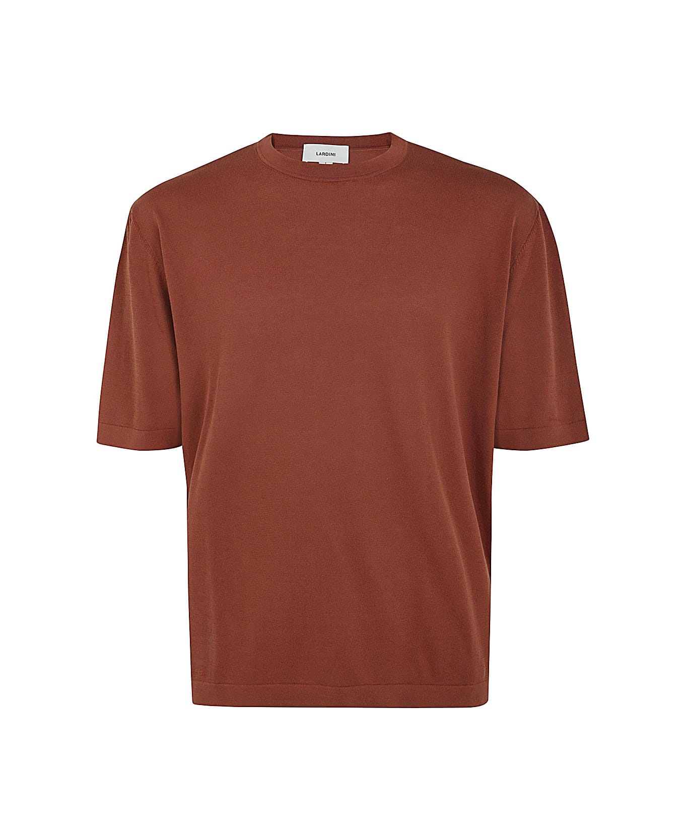 Lardini Crew Neck T-shirt - Brown