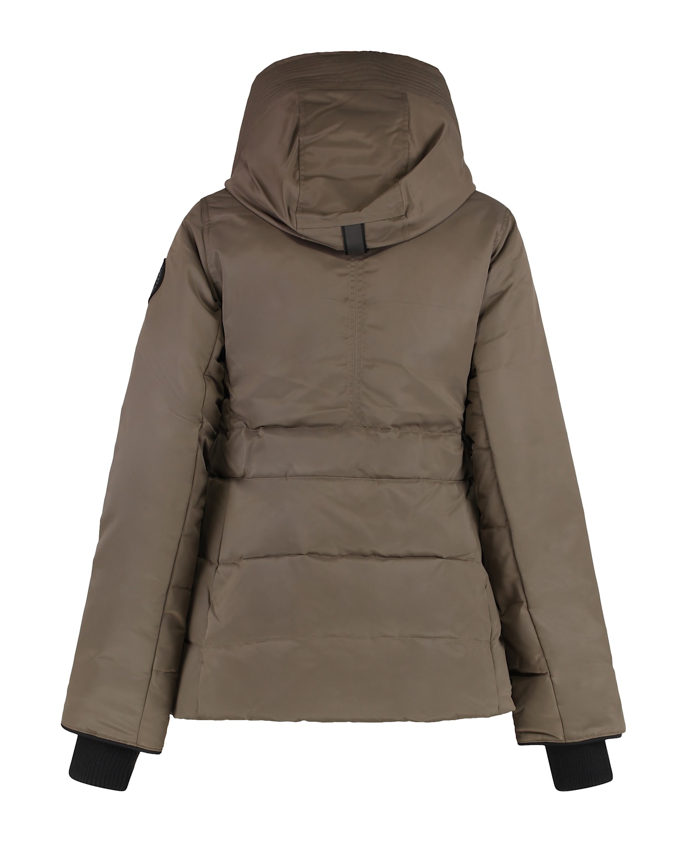 Canada Goose Mckenna Hooded Short Down Jacket - mud