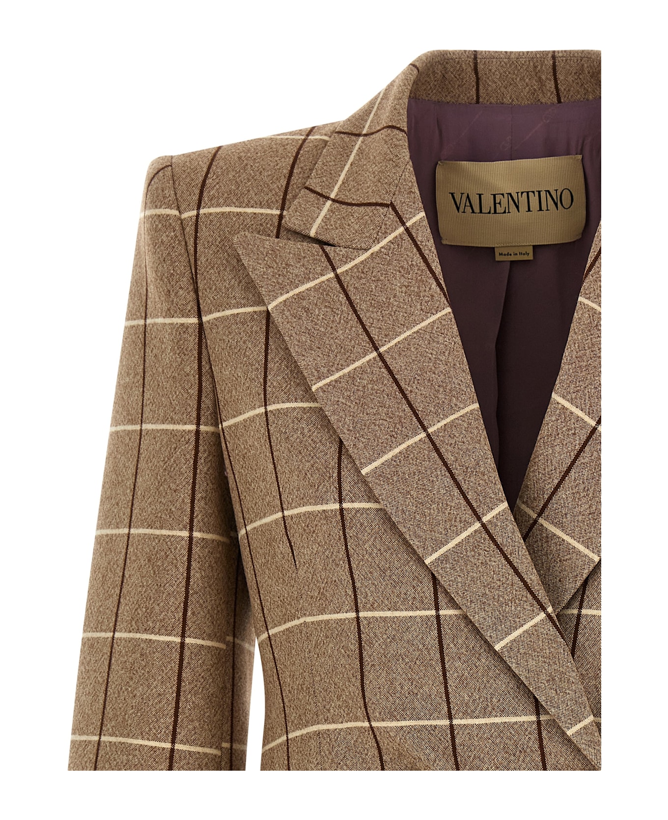 Valentino Garavani Double-breasted Blazer - Beige