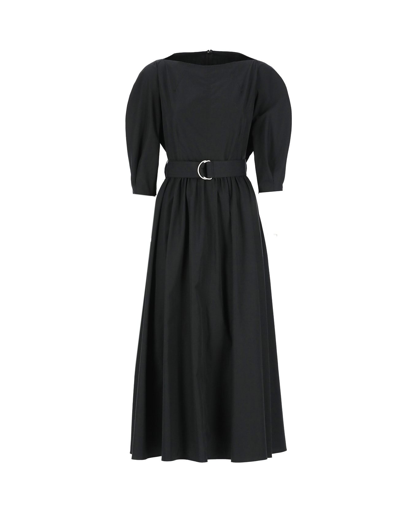 Y's Cotton Dress - Black
