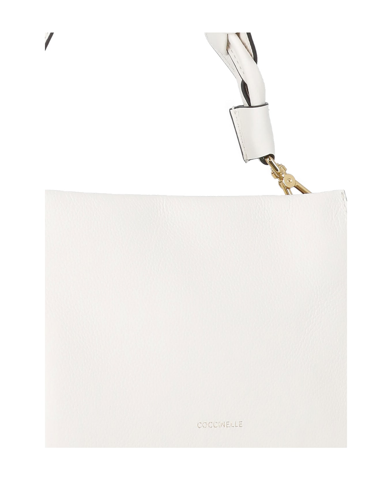 Coccinelle Boheme Shoulder Bag - White