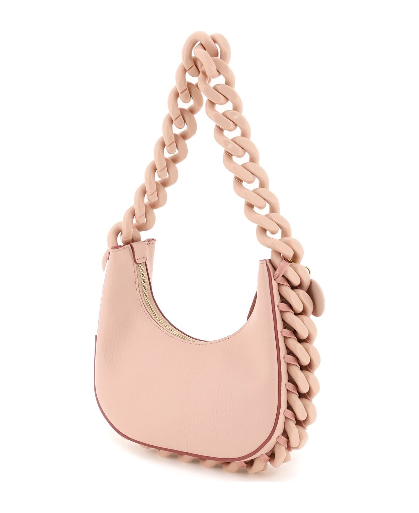 Stella McCartney Embossed Grainy Mat Shoulder Bag - ROSE PINK (Pink)