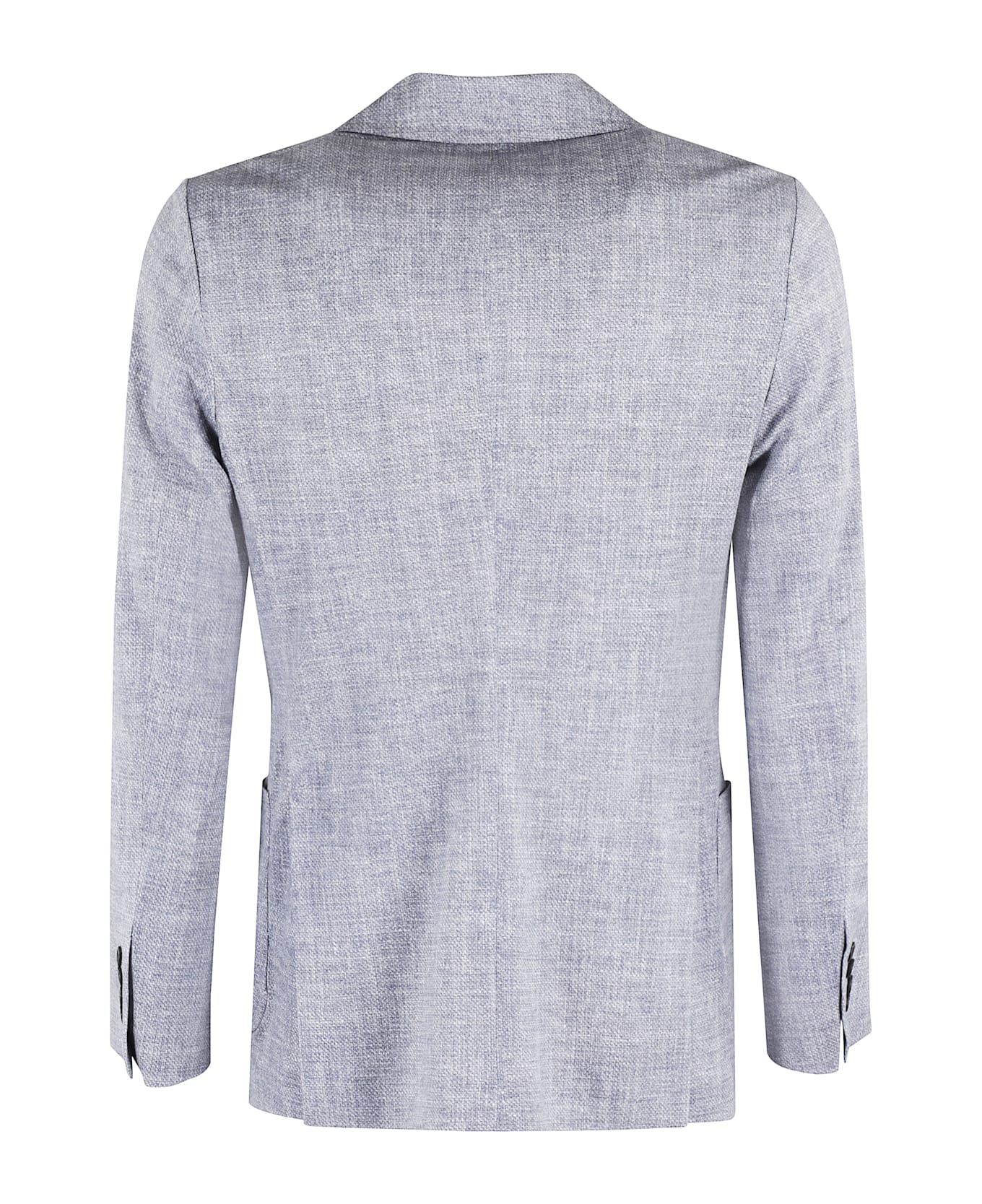 Circolo 1901 Jersey Piquet Effetto Lino - Dublu Blu 