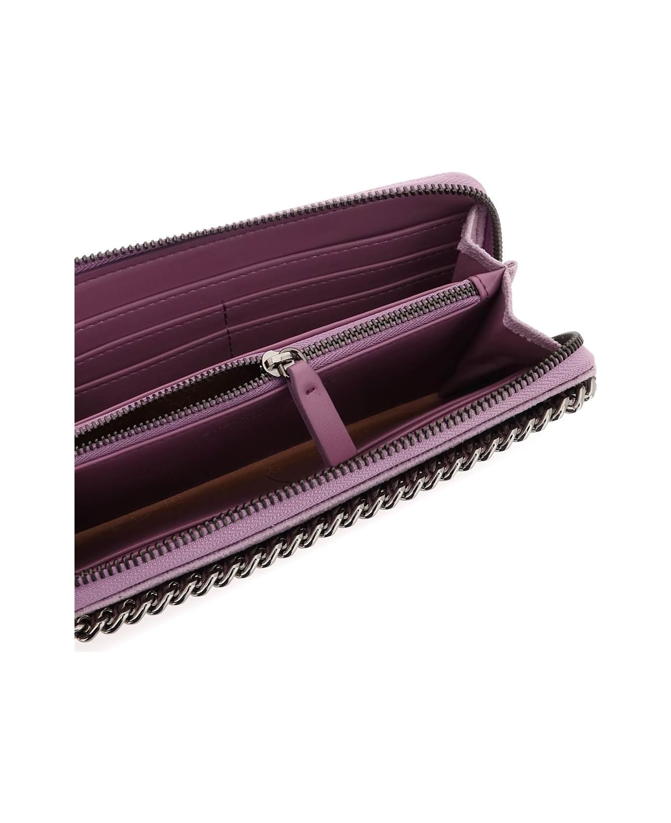 Stella McCartney Falabella Zipped Continental Wallet - LILAC (Purple)