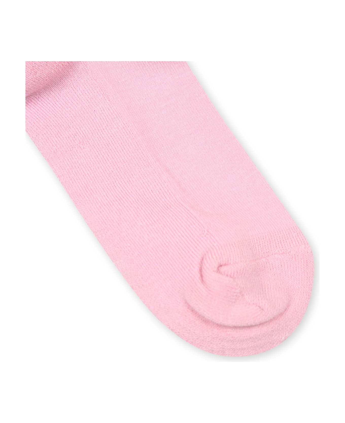 Barrow Pink Socks For Kids With Smiley - Pink Lavander