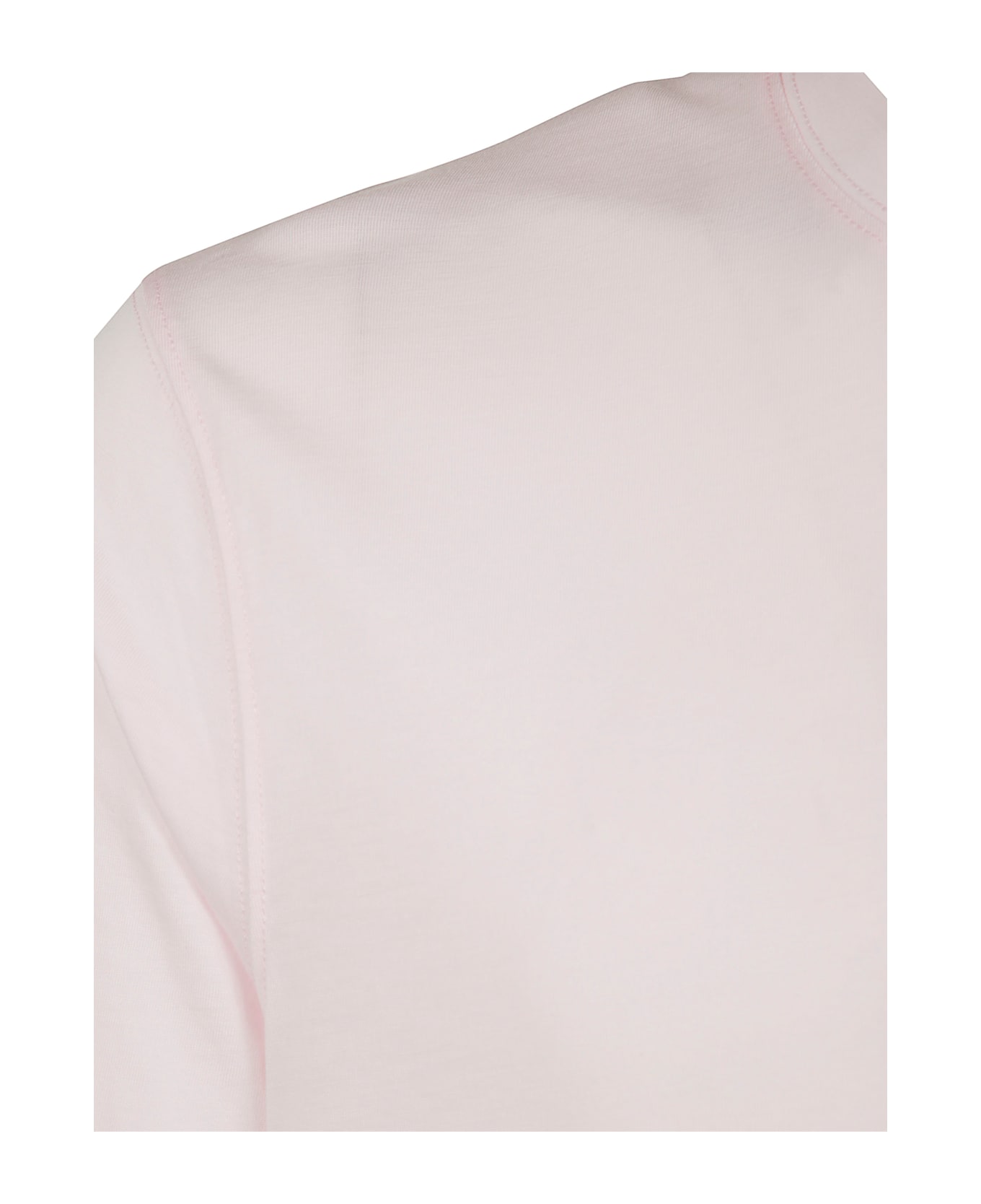 Tom Ford Cut And Sewn Crewneck - Pale Pink
