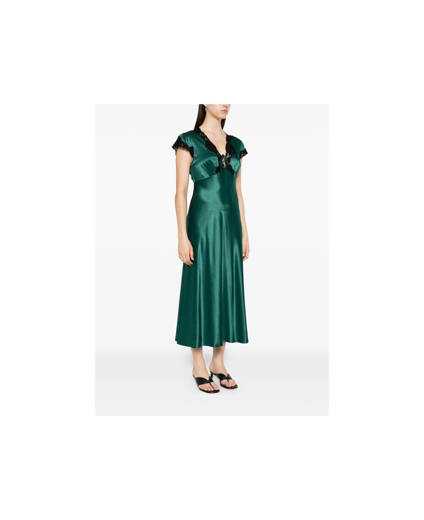 RIXO Dress - GREEN