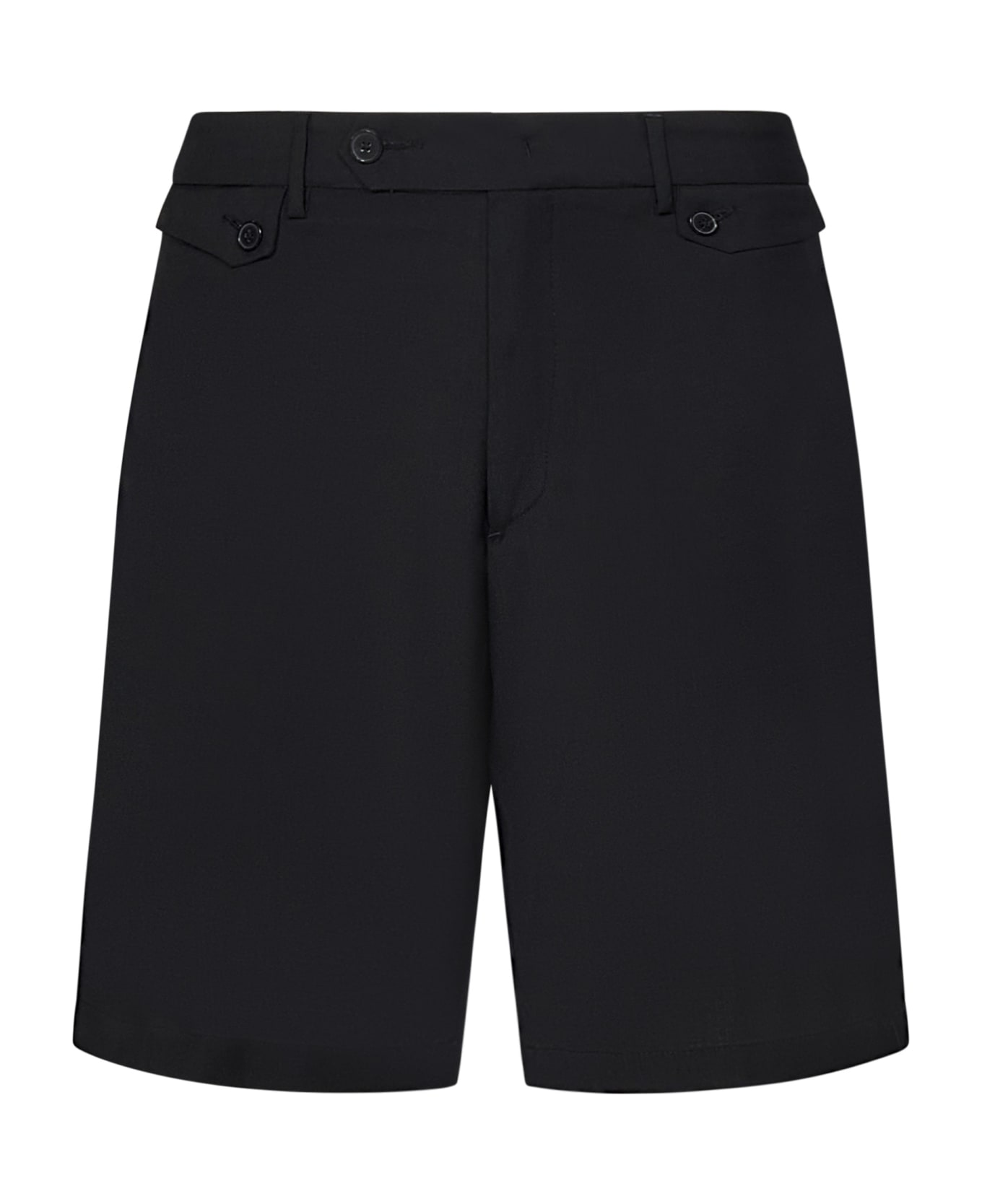 Low Brand Cooper Pocket Shorts - Black ショートパンツ