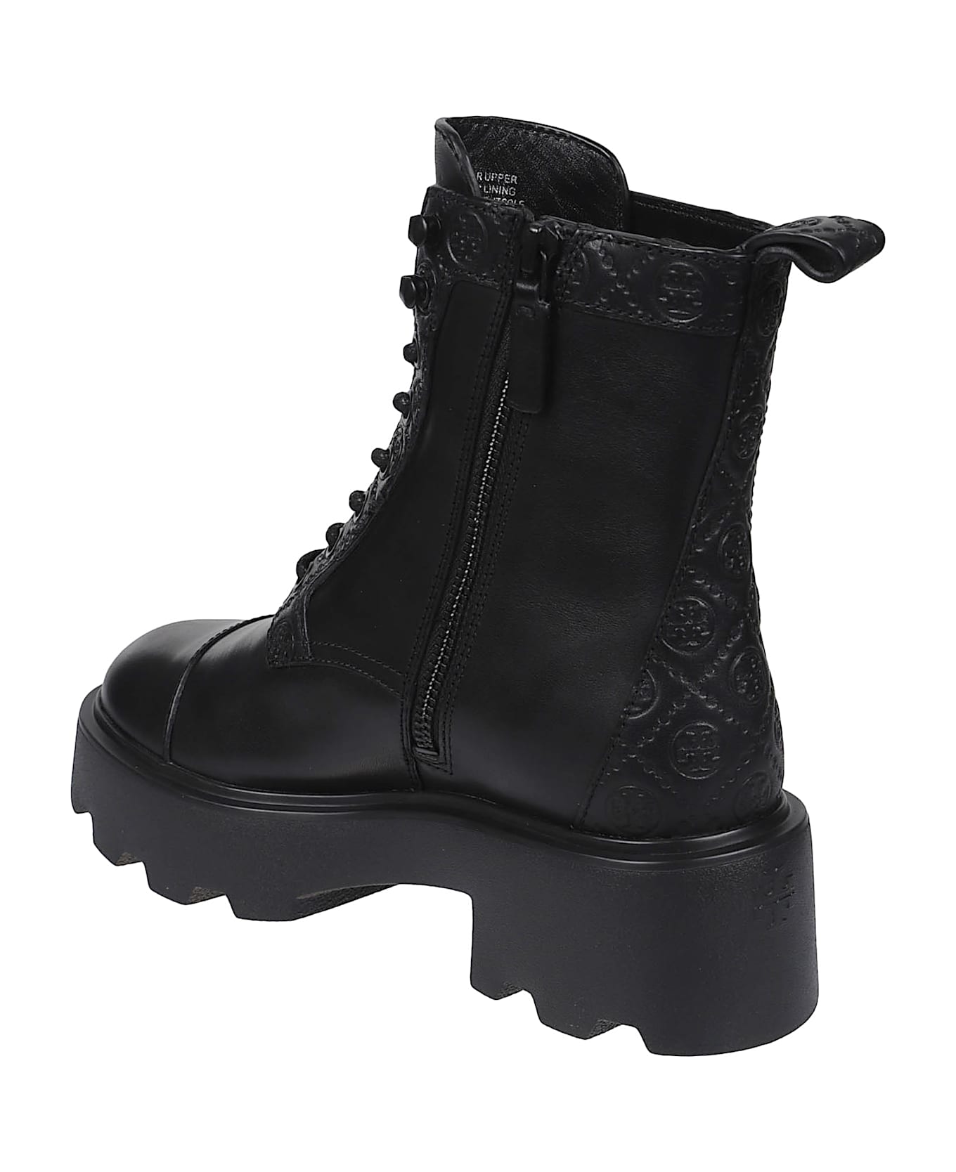 Tory Burch T Monogram Ankle Boots - Perfect Black