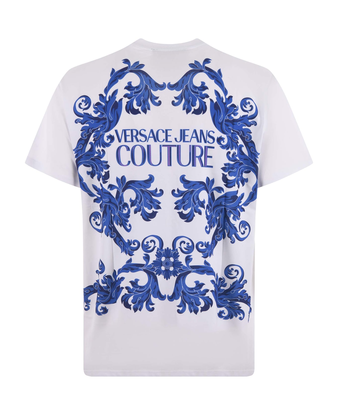 Versace Jeans Couture T-shirt - Bianco/blu