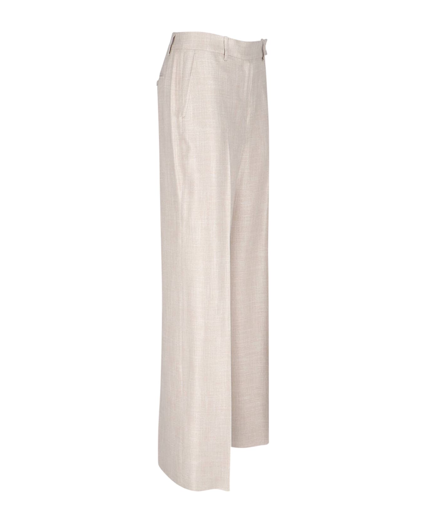 Kiton Straight Pants - Beige