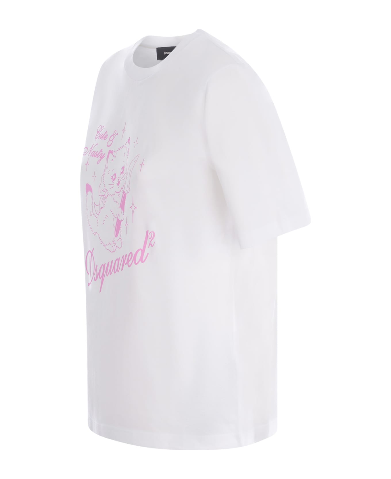 Dsquared2 T-shirt Dsquared2 In Cotton - Bianco