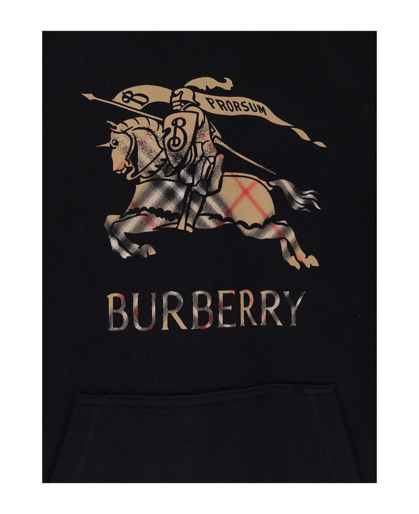 Burberry Simon Organic Cotton Sweatshirt - Black