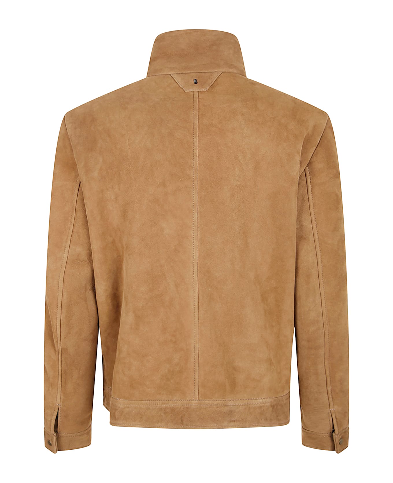 Salvatore Santoro Leather Jacket - Camel