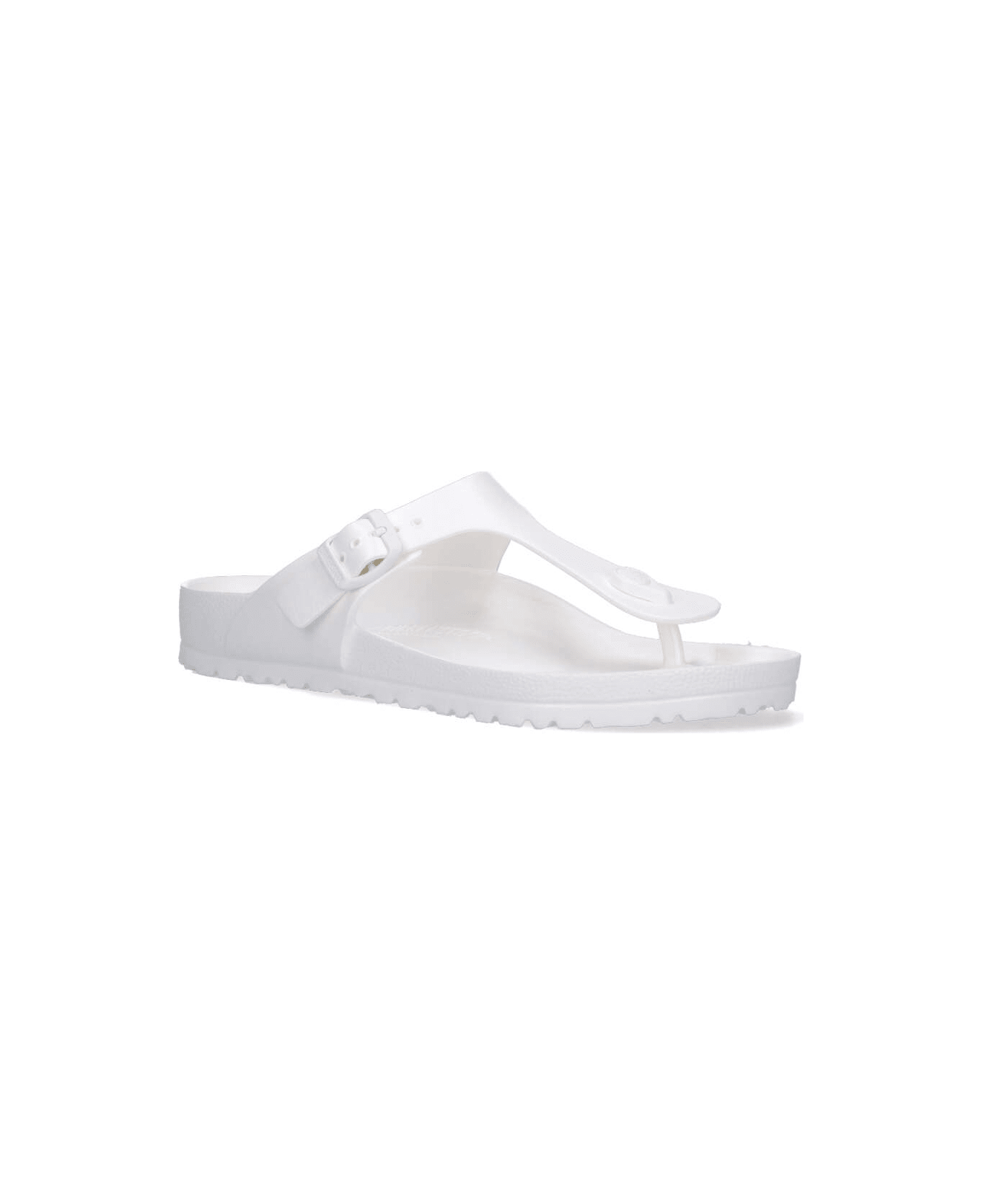 Birkenstock Thong Sandals "gizeh Essentials" - White