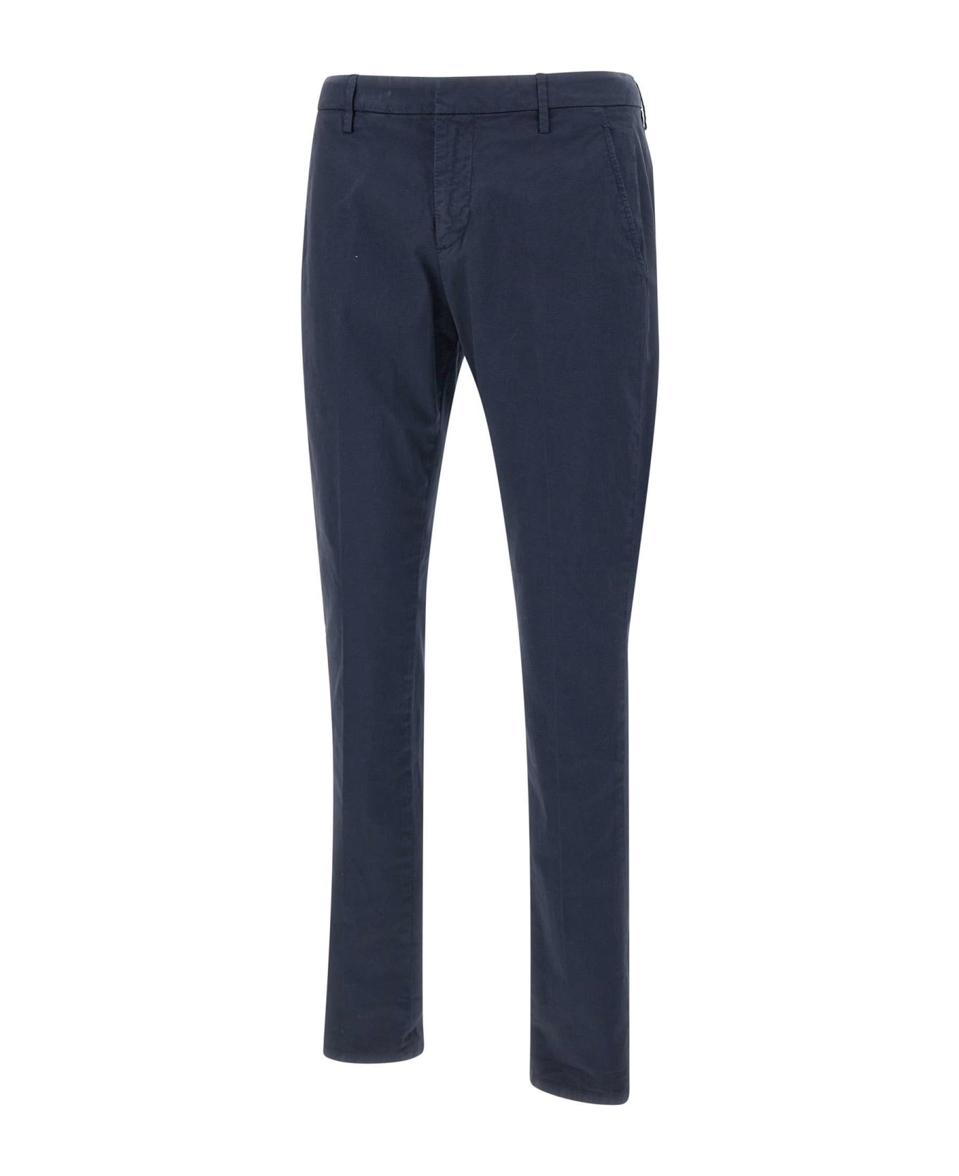 Dondup "gaubert" Cotton Trousers - BLUE