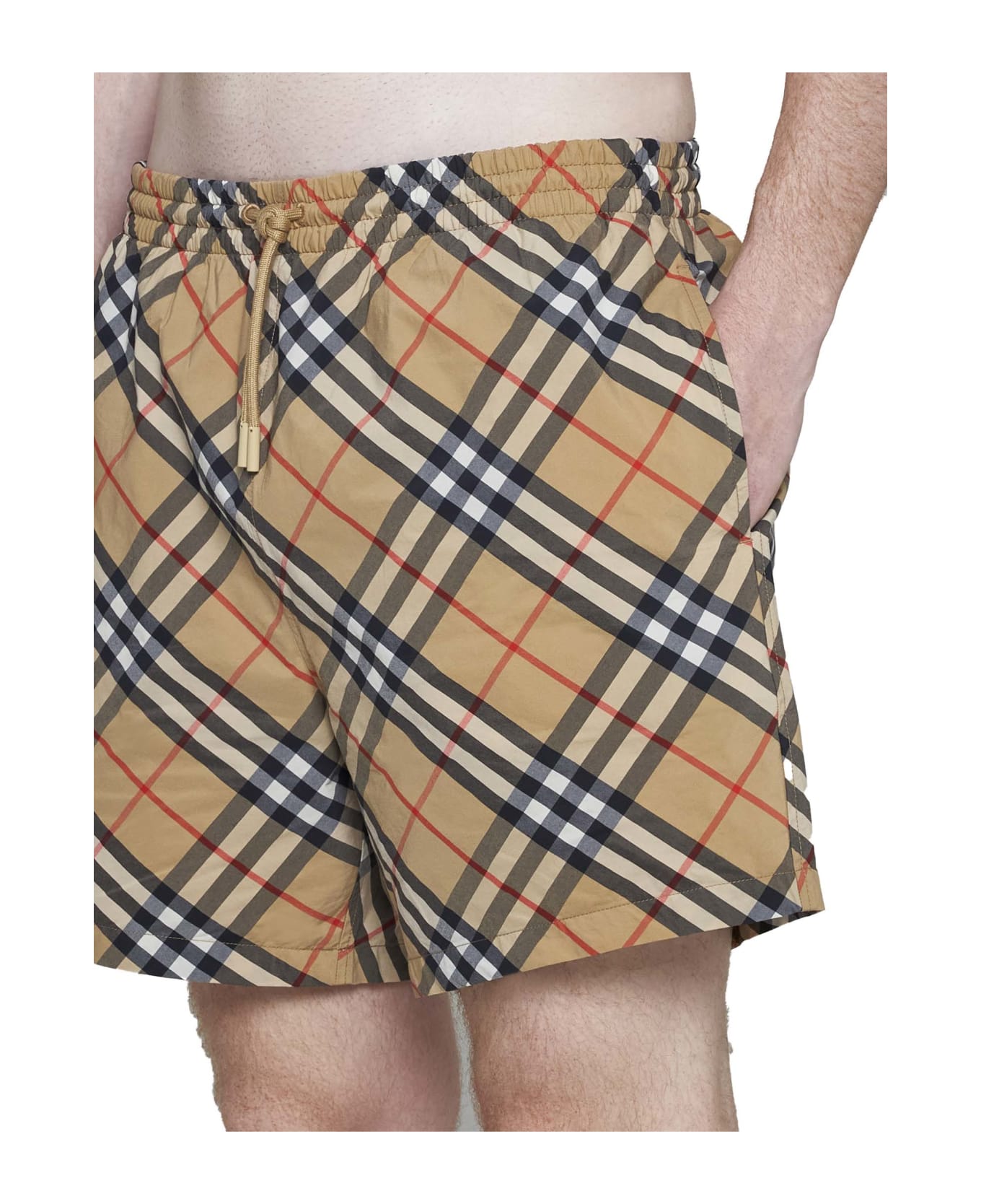 Burberry Swimming Trunks - Sand ip check