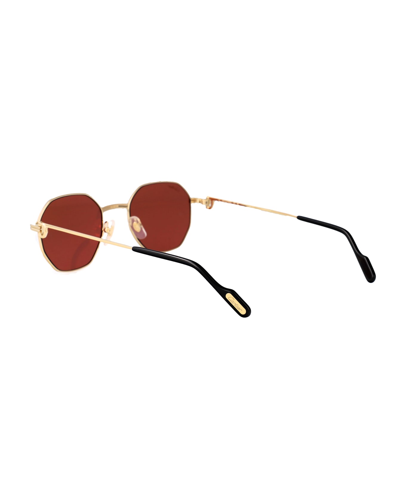 Cartier Eyewear Ct0500s Sunglasses - GOLD GOLD RED