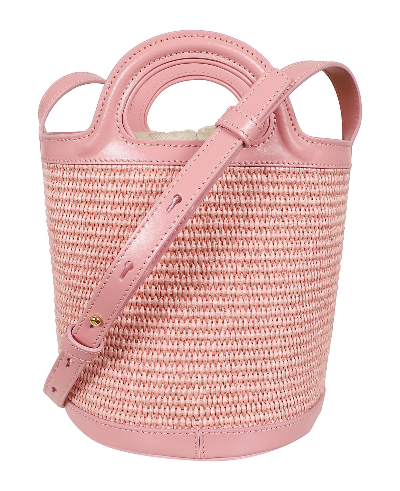 Marni Tropicalia Mini Bucket - Light Pink Light Pink