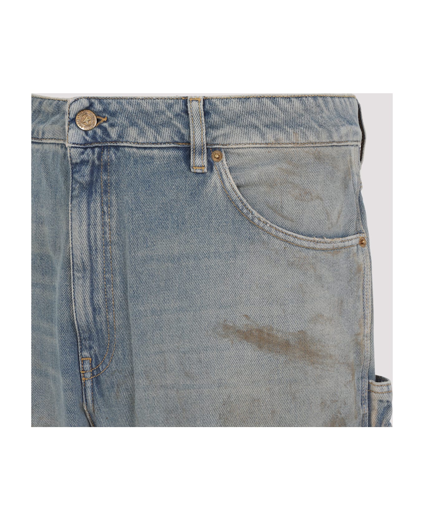 Golden Goose Painter Marley Jeans - Light Blue
