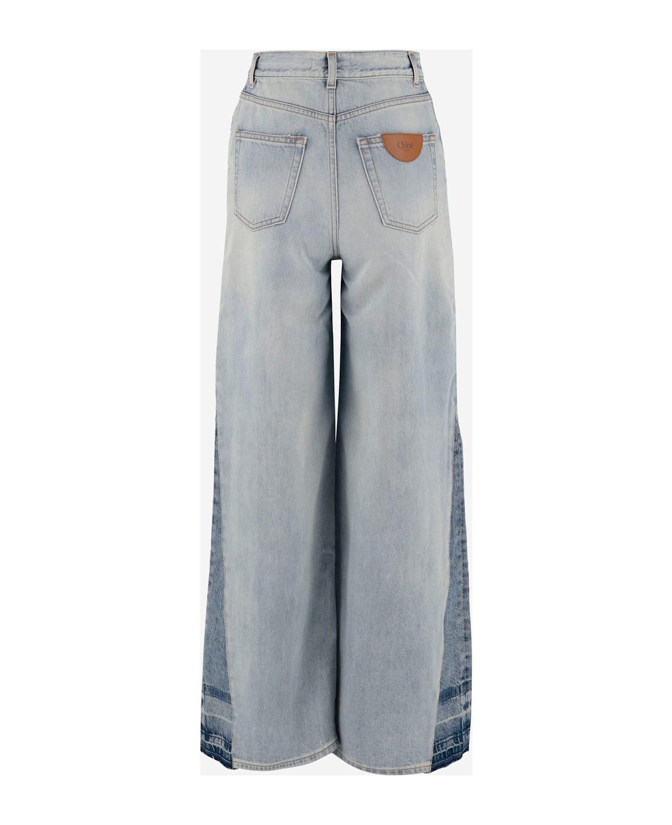 Chloé Cotton Denim Jeans - Blue