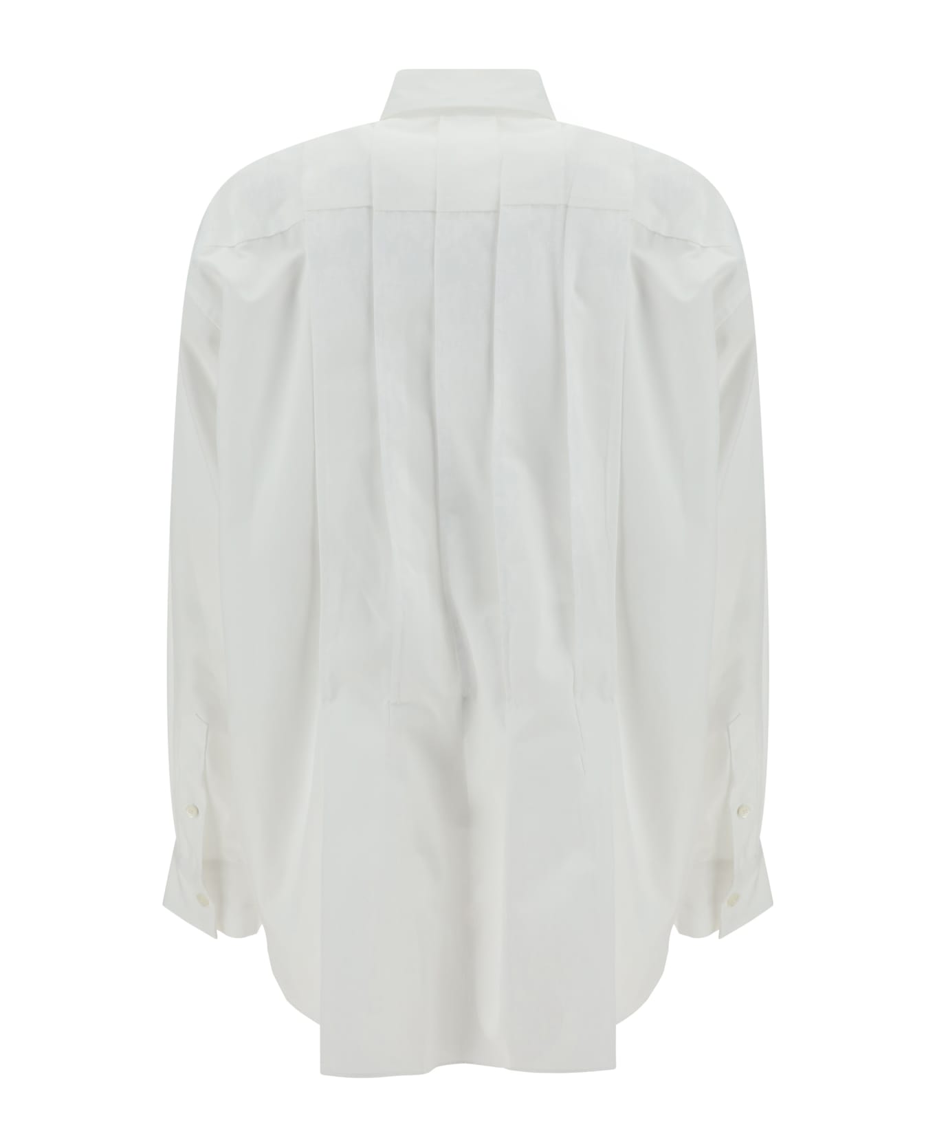 Sacai Poplin Shirt - Off White ブラウス