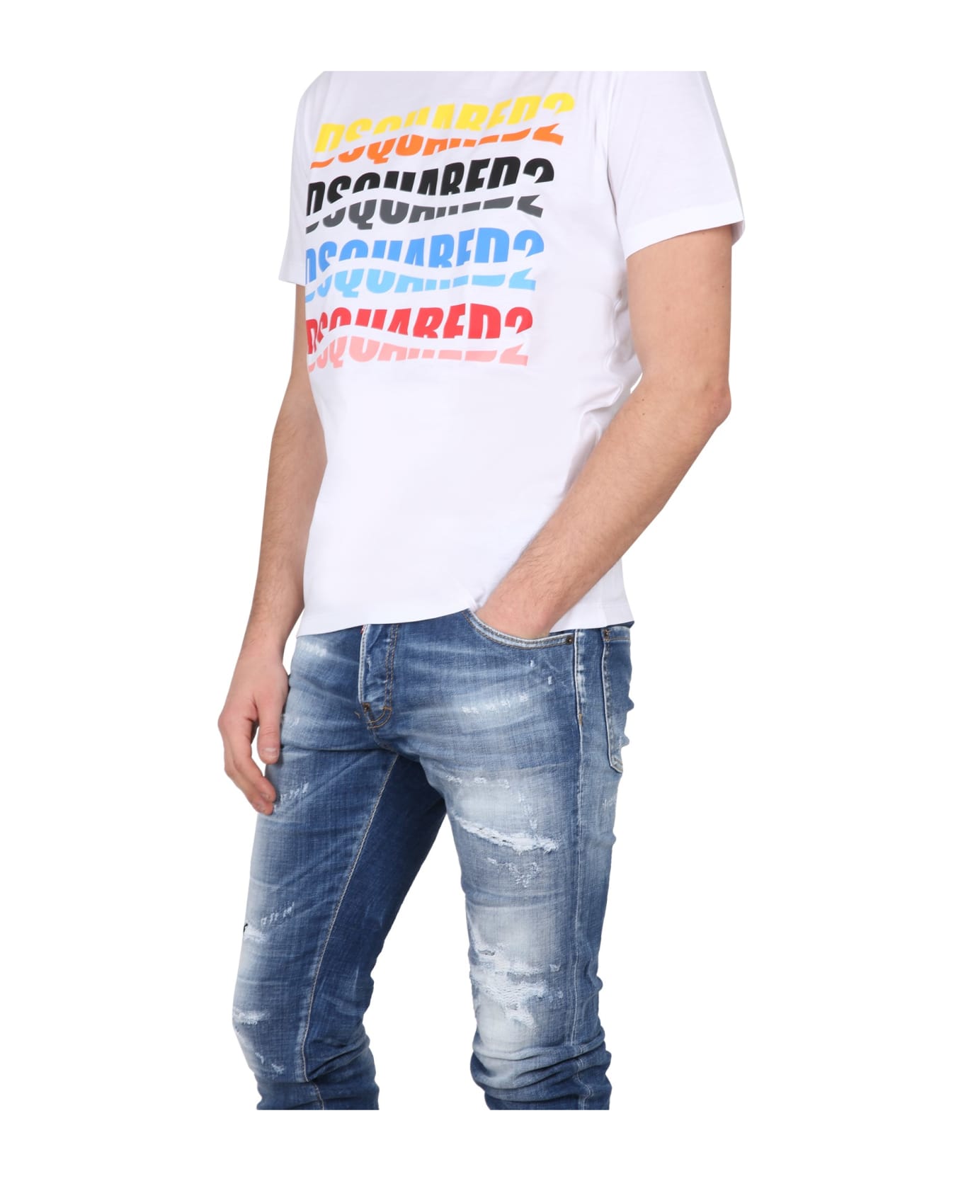 Dsquared2 T-shirt With Logo - White