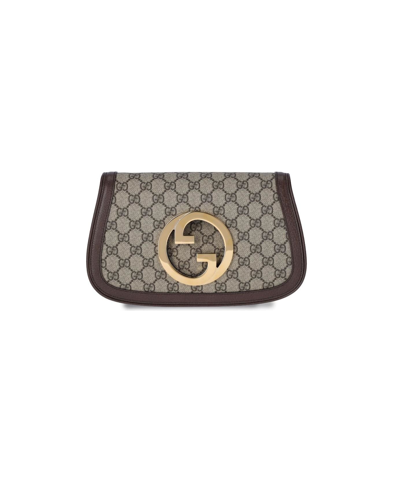 Gucci 'blondie' Shoulder Bag - Beige