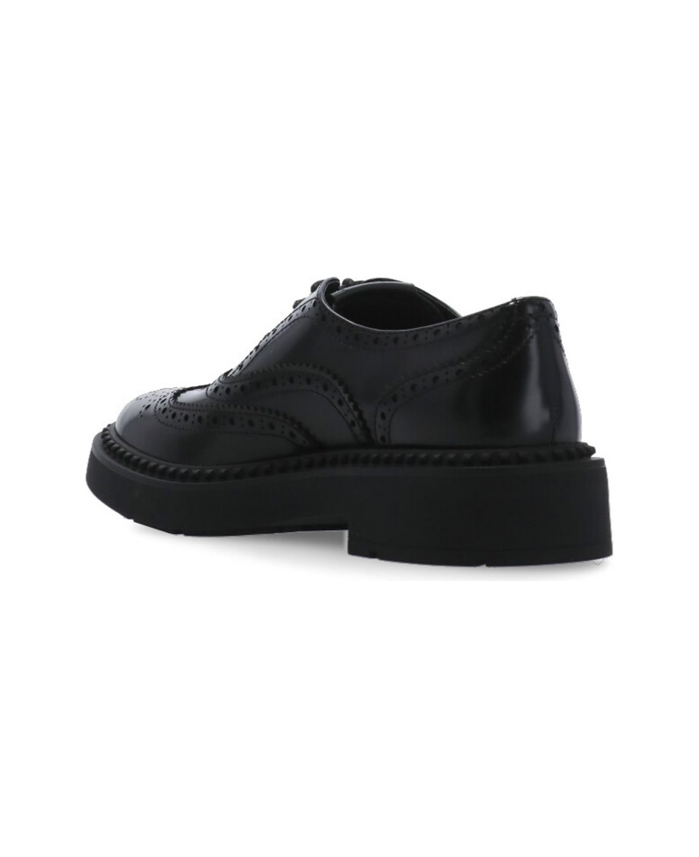 Ash Mercer Oxford Lace-up Shoes - BLACK