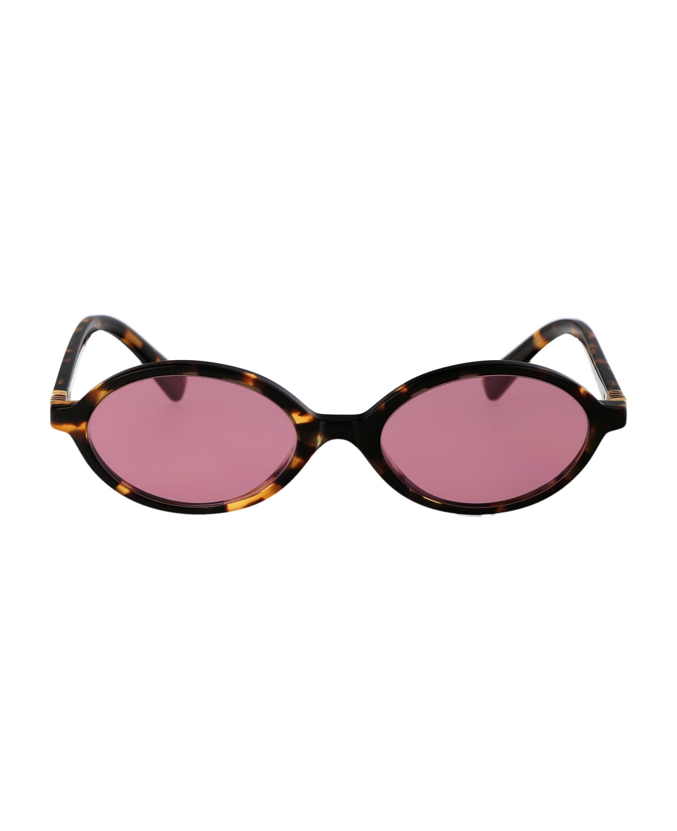 Miu Miu Eyewear 0mu 04zs Sunglasses - VAU50D Honey Havana