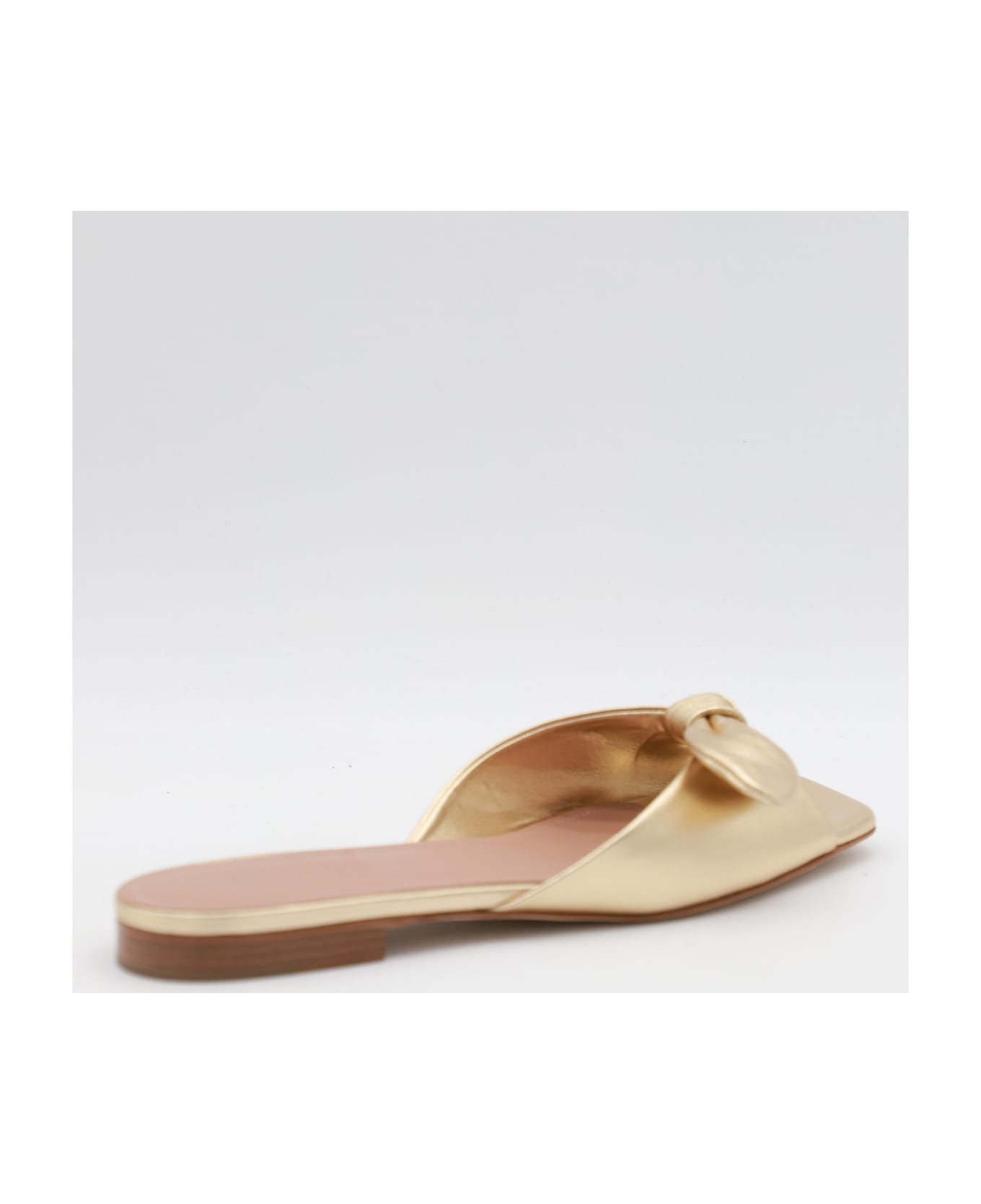 Malone Souliers Gold Flats - ANTIQUE GOLD