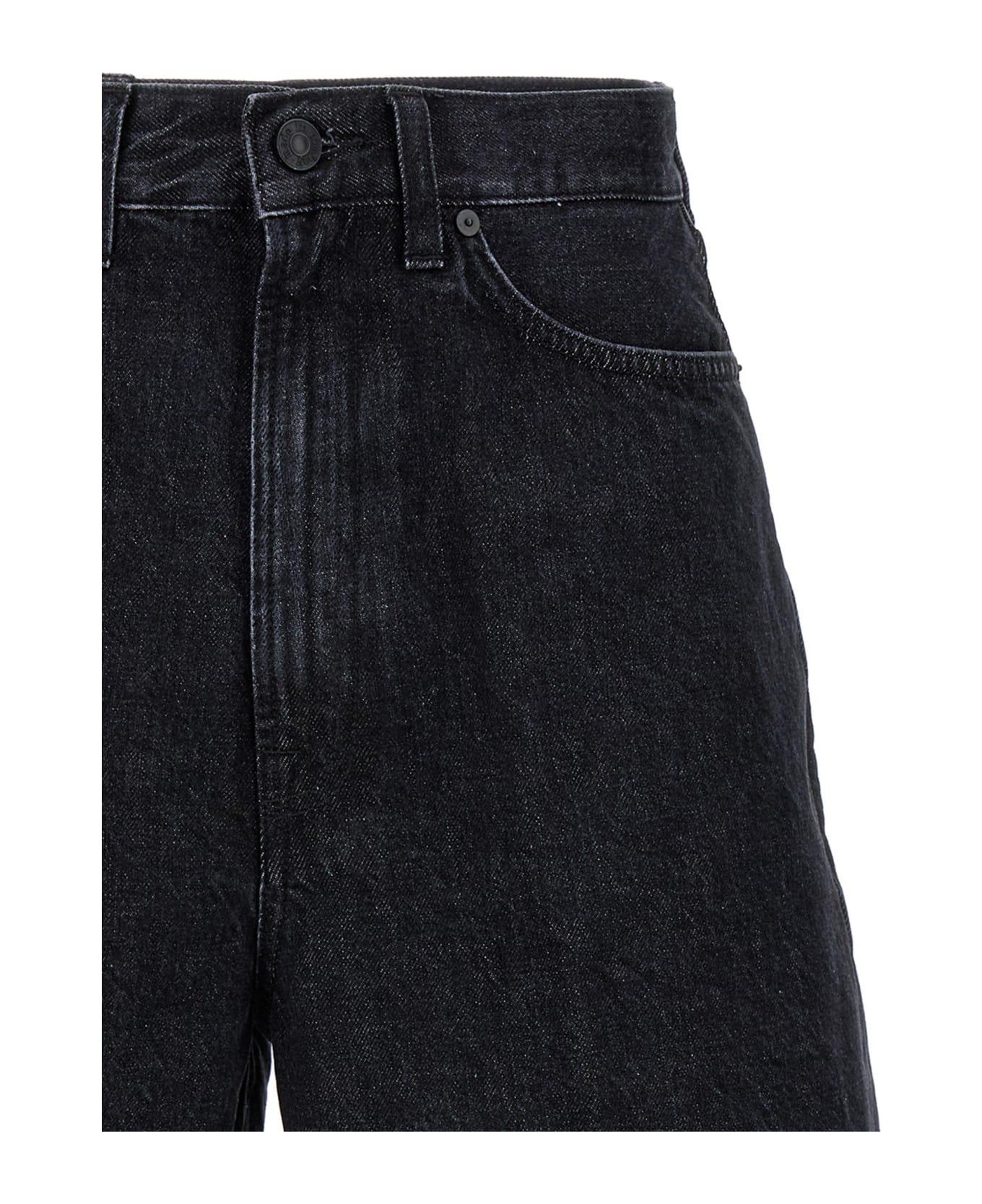 Made in Tomboy Denim Bermuda Shorts - Black   ショートパンツ