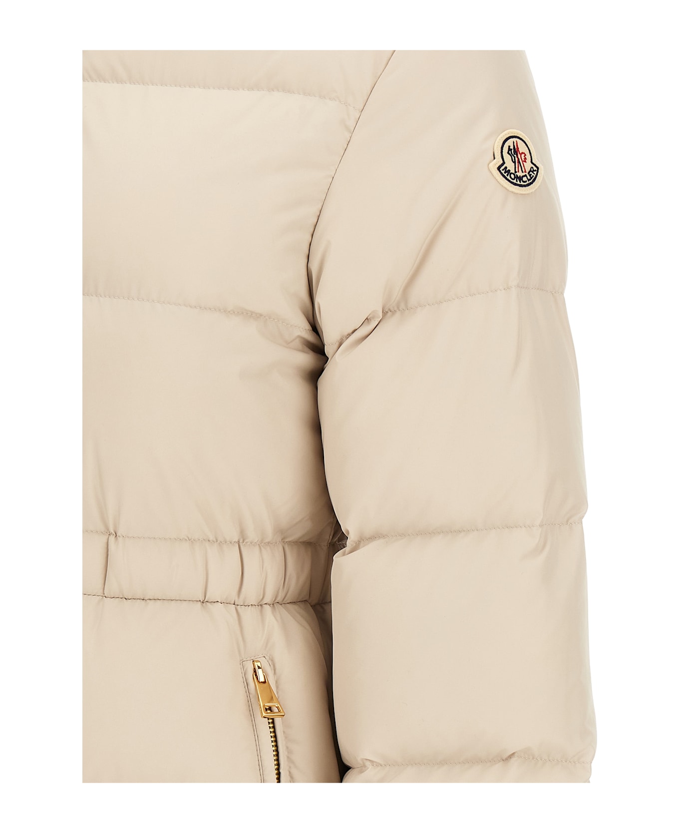 Moncler 
brossette
 Down Jacket - Beige