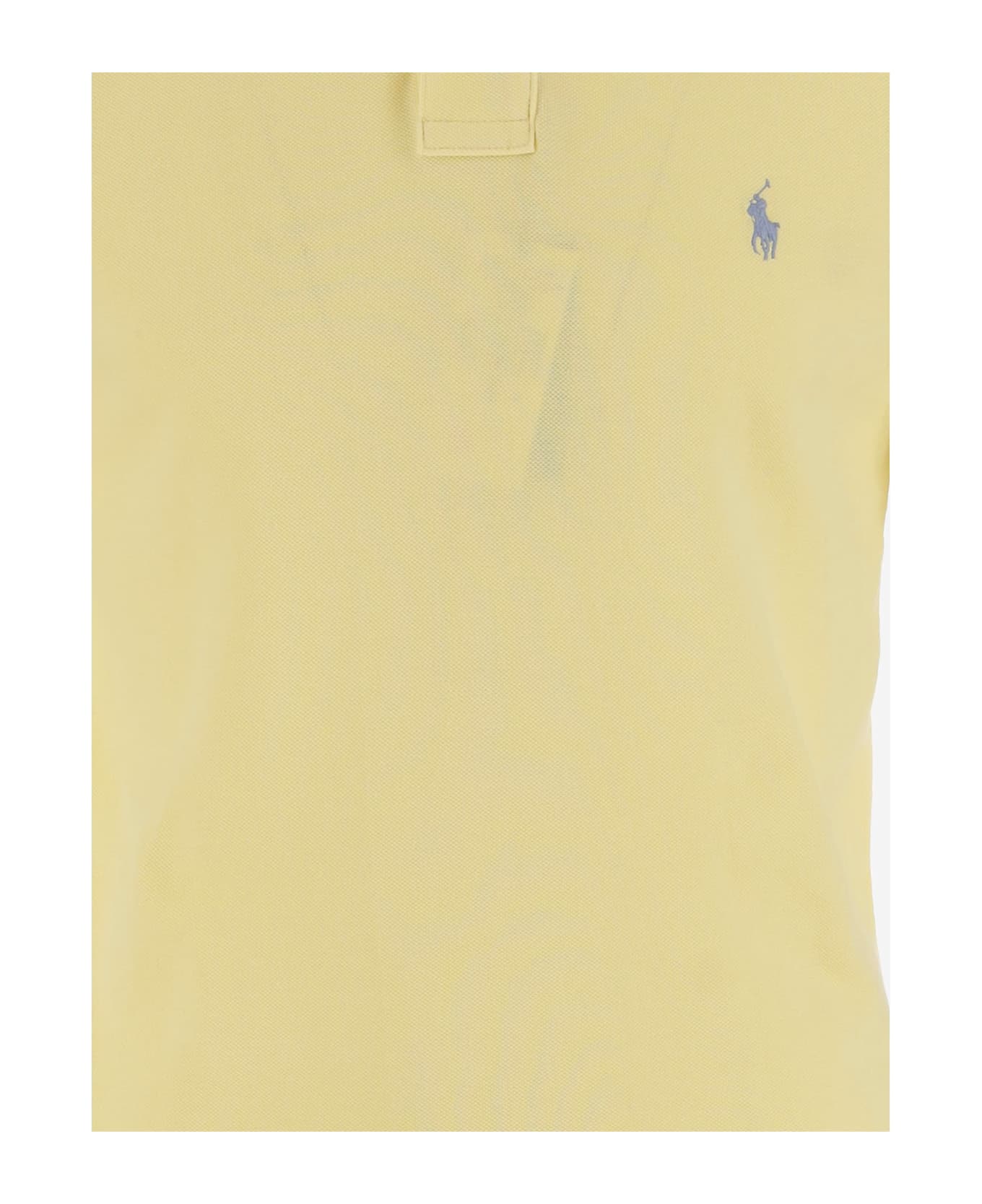 Polo Ralph Lauren Cotton Polo Shirt With Logo - Yellow