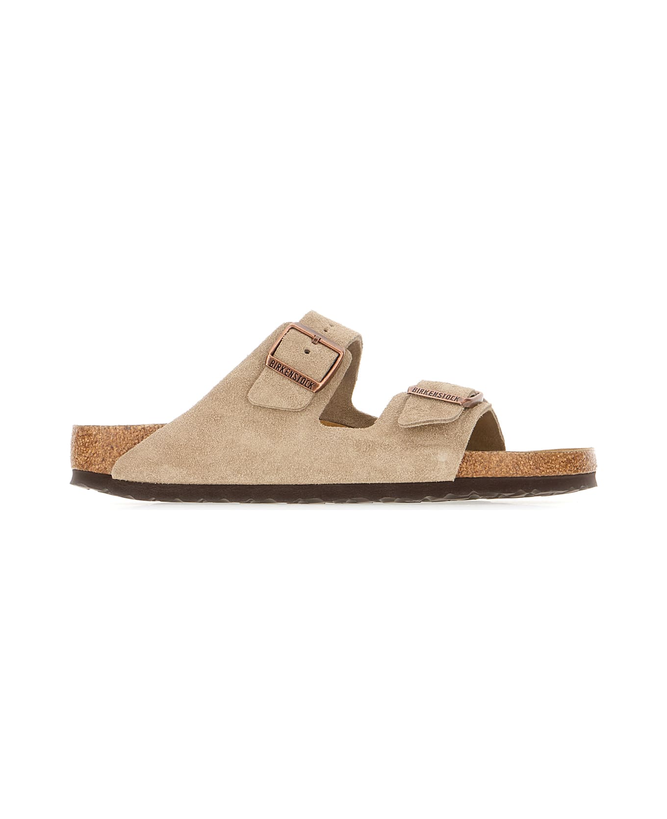 Birkenstock Sand Suede Arizona Sandals - TAUPE
