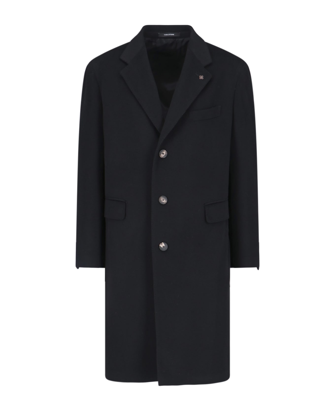 Tagliatore One-breasted Coat - Black   コート