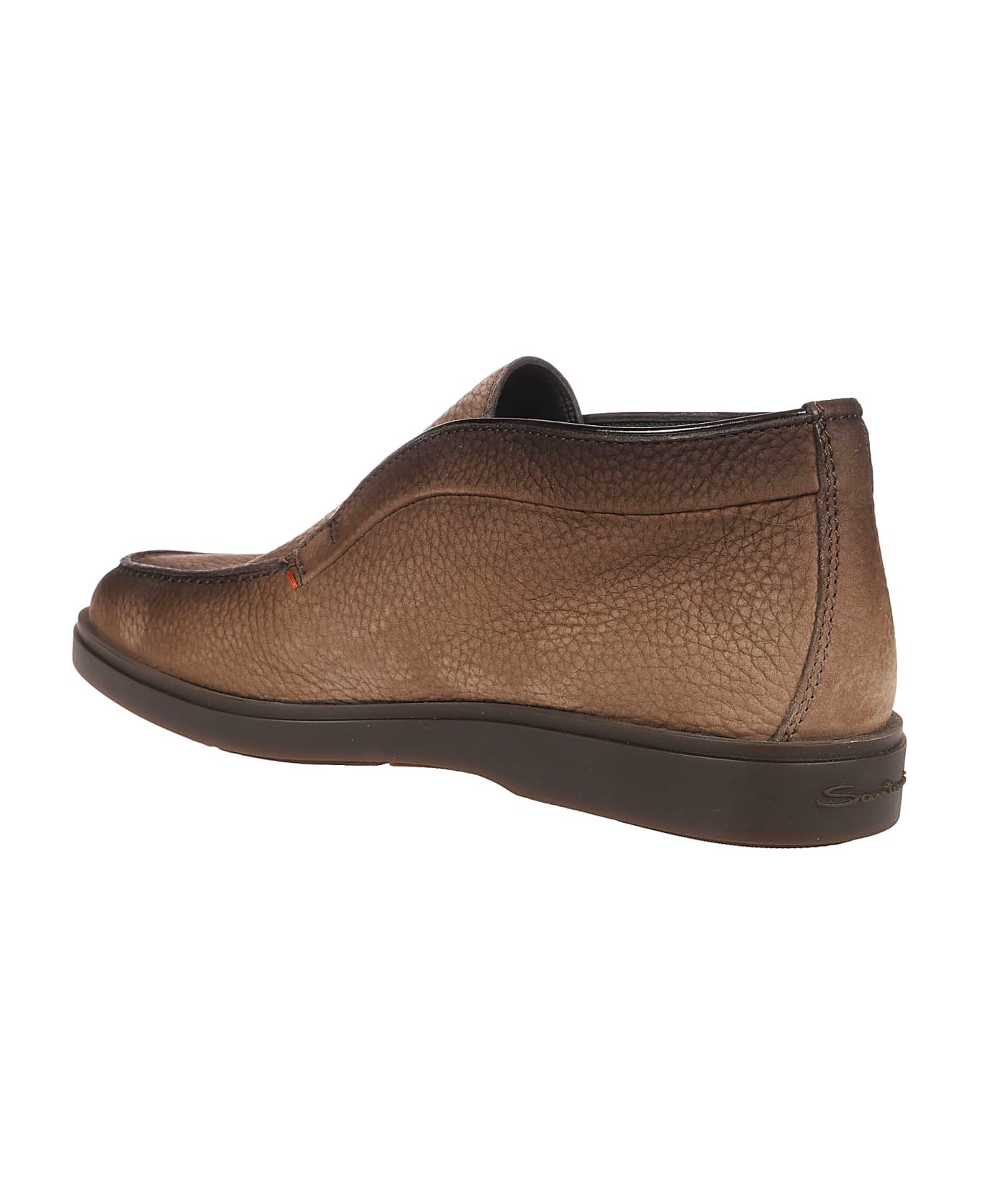 Santoni Dragon Slip-on Loafers - Brown