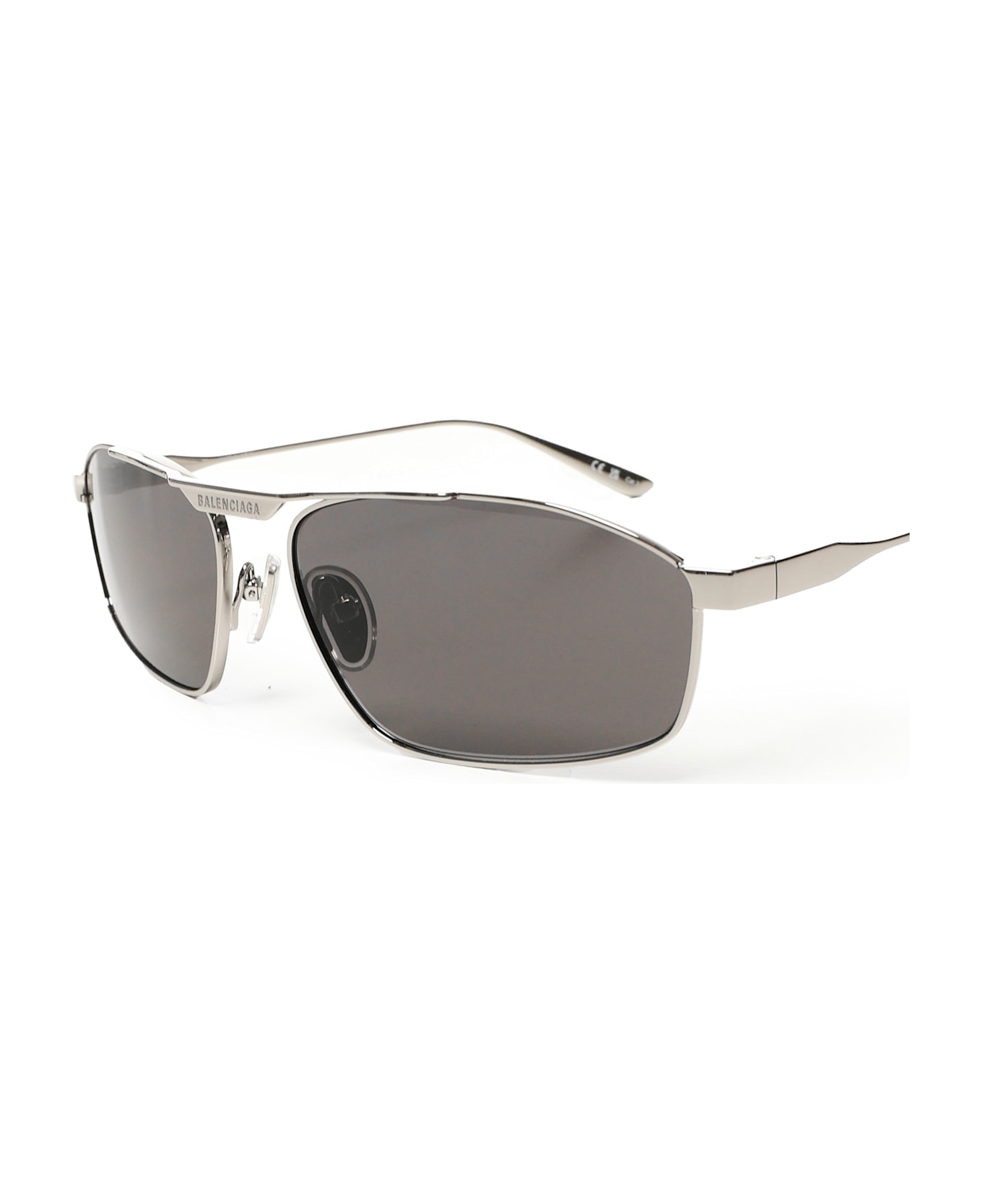 Balenciaga D-frame Sunglasses - Silver