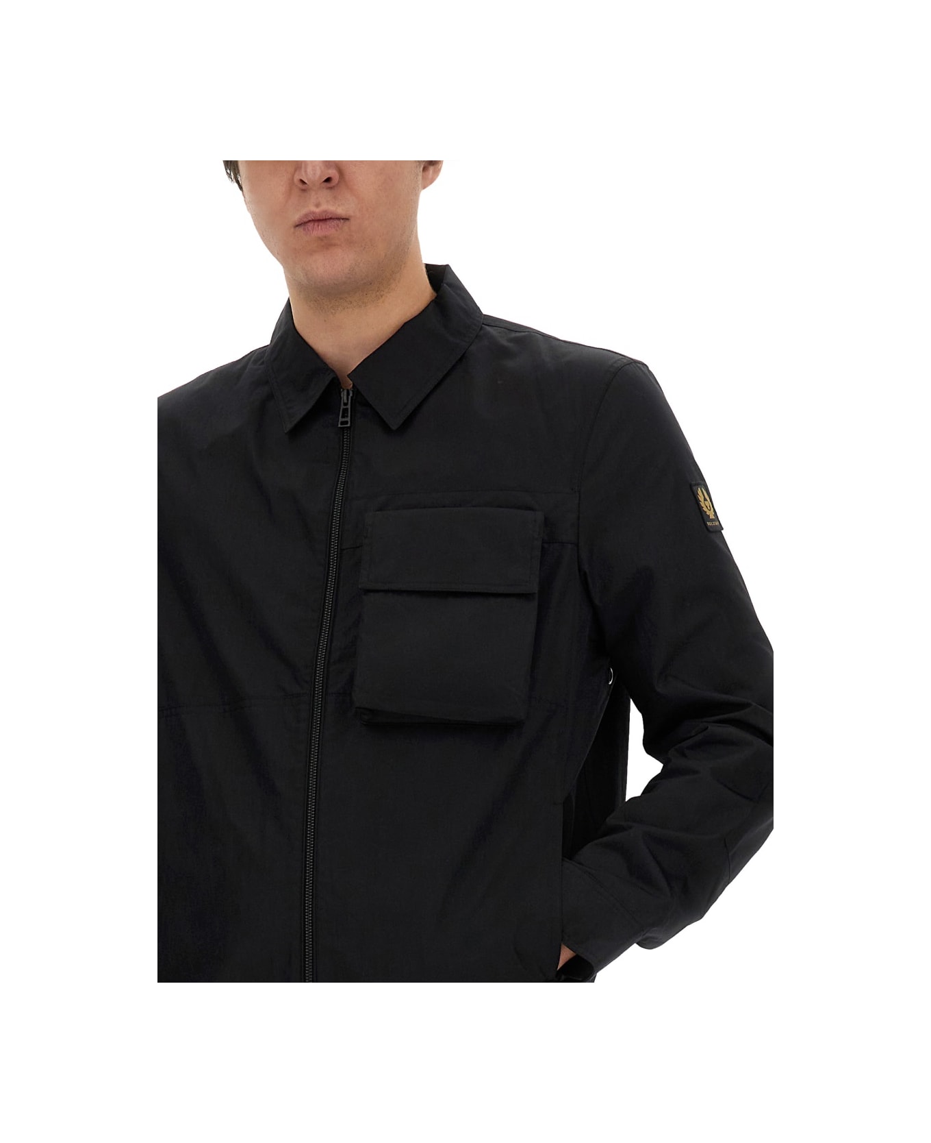 Belstaff Shirt Jacket - BLACK