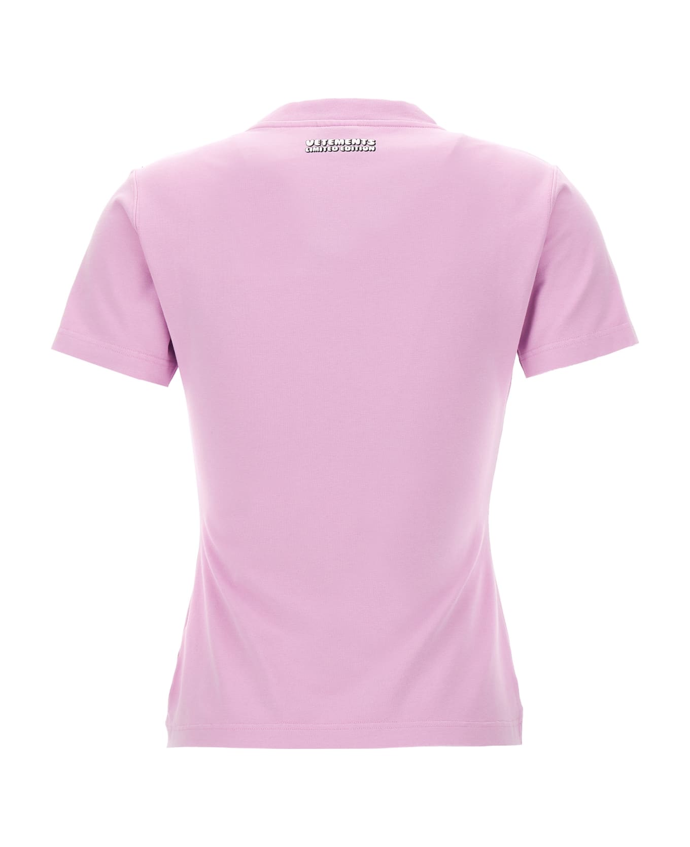 VETEMENTS 'logo' T-shirt - Pink