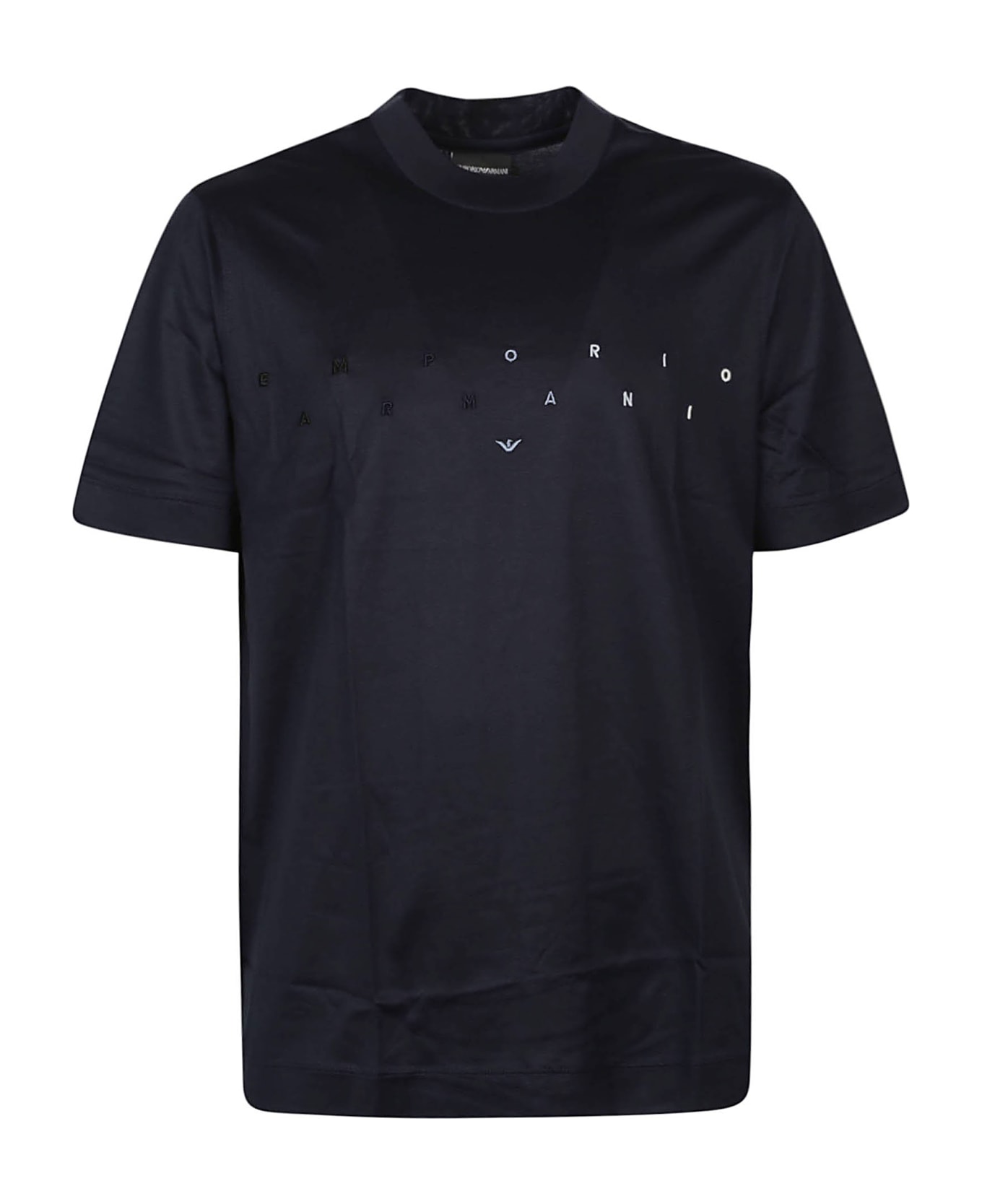 Emporio print Armani T-shirt - Navy Puffy